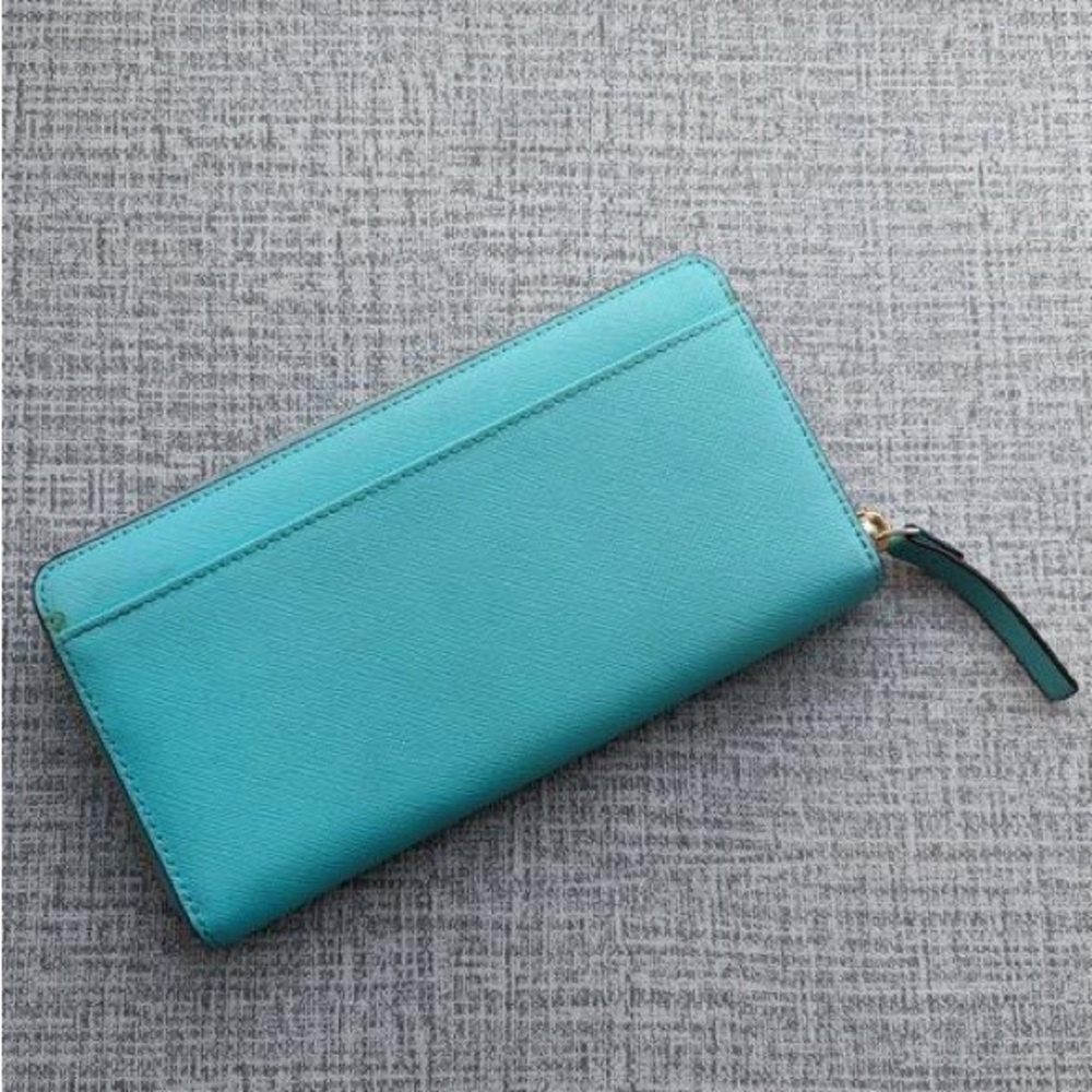 NWT Kate Spade Coated Leather Ice Cream LIMITED EDITION Wallet in Minticepop NWT - Picture 8 of 11